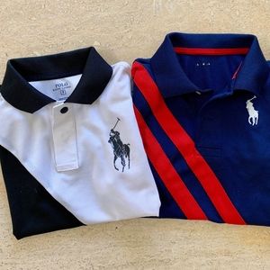 Boys Polo by Ralph Lauren polo shirts!  Size 7
